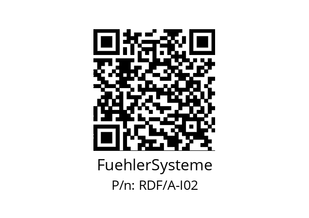   FuehlerSysteme RDF/A-I02