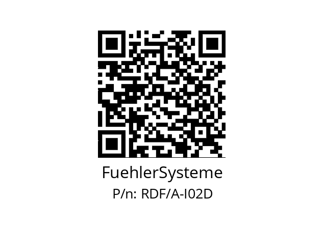   FuehlerSysteme RDF/A-I02D