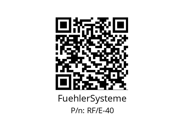   FuehlerSysteme RF/E-40