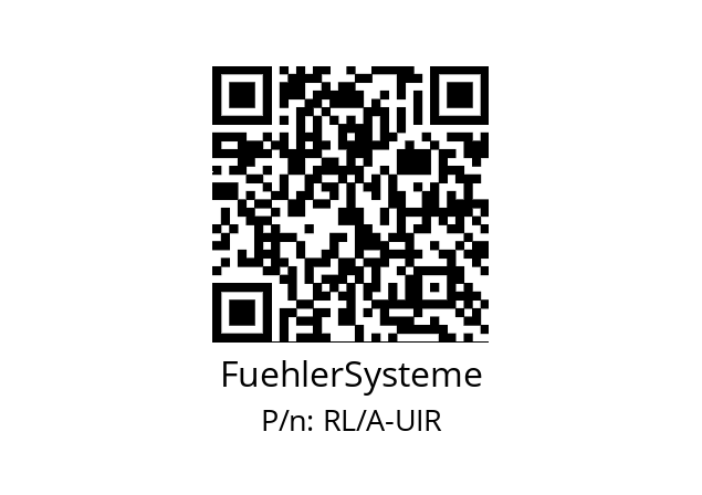   FuehlerSysteme RL/A-UIR