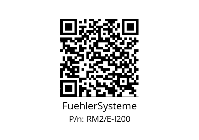   FuehlerSysteme RM2/E-I200