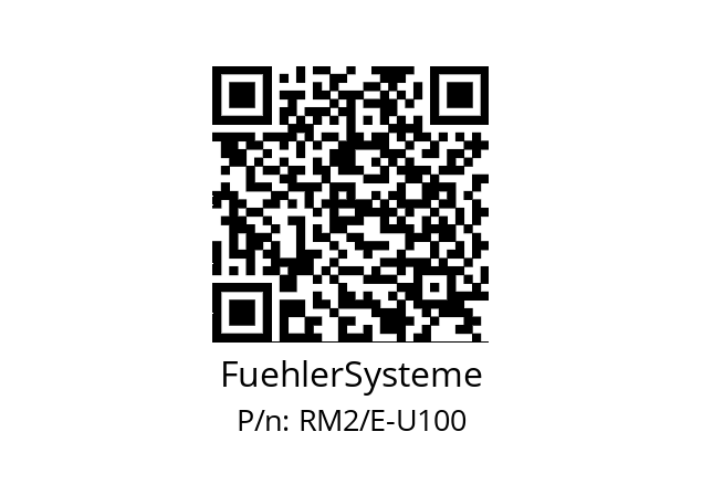   FuehlerSysteme RM2/E-U100