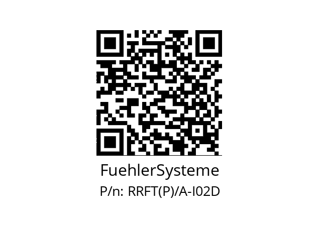   FuehlerSysteme RRFT(P)/A-I02D