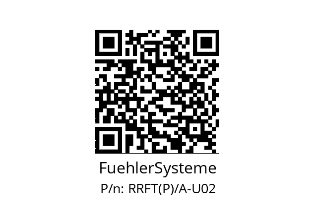   FuehlerSysteme RRFT(P)/A-U02