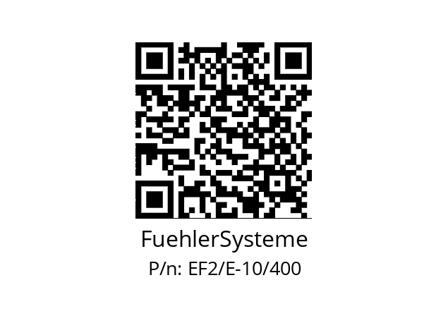   FuehlerSysteme EF2/E-10/400