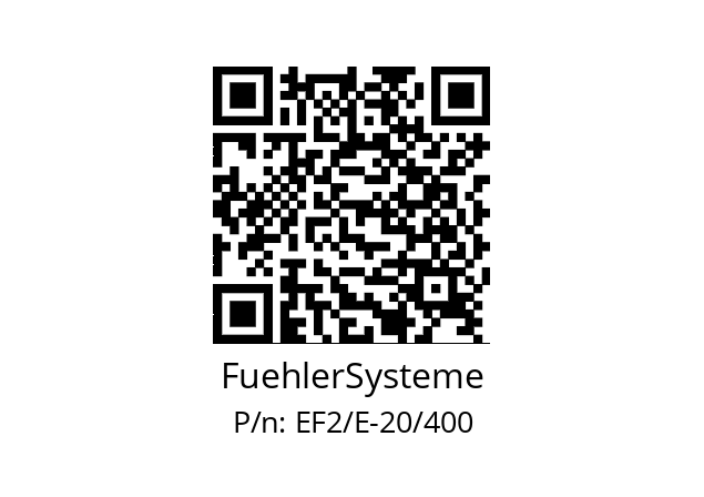   FuehlerSysteme EF2/E-20/400