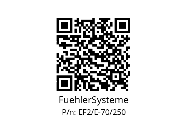   FuehlerSysteme EF2/E-70/250