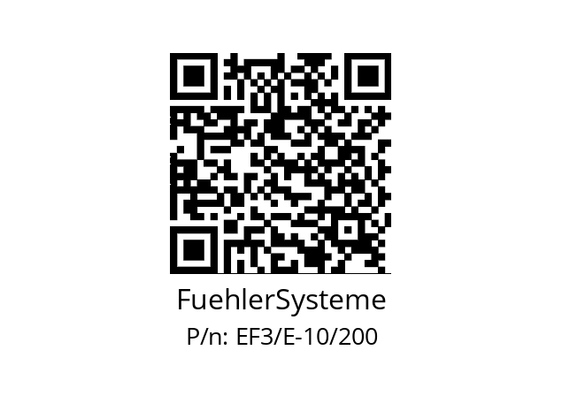   FuehlerSysteme EF3/E-10/200