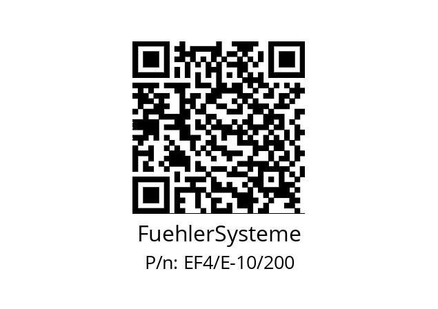   FuehlerSysteme EF4/E-10/200