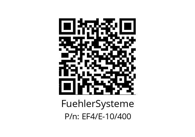   FuehlerSysteme EF4/E-10/400