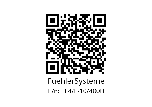   FuehlerSysteme EF4/E-10/400H