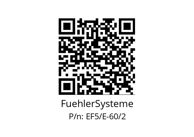   FuehlerSysteme EF5/E-60/2