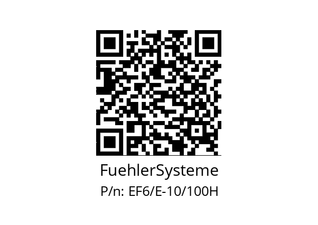   FuehlerSysteme EF6/E-10/100H