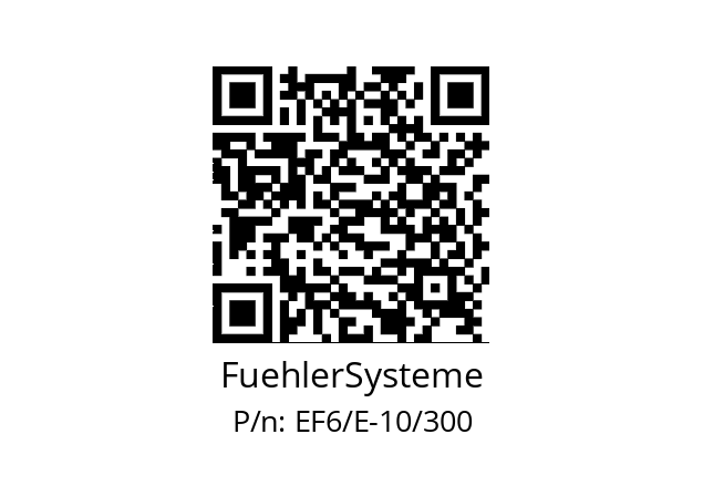   FuehlerSysteme EF6/E-10/300