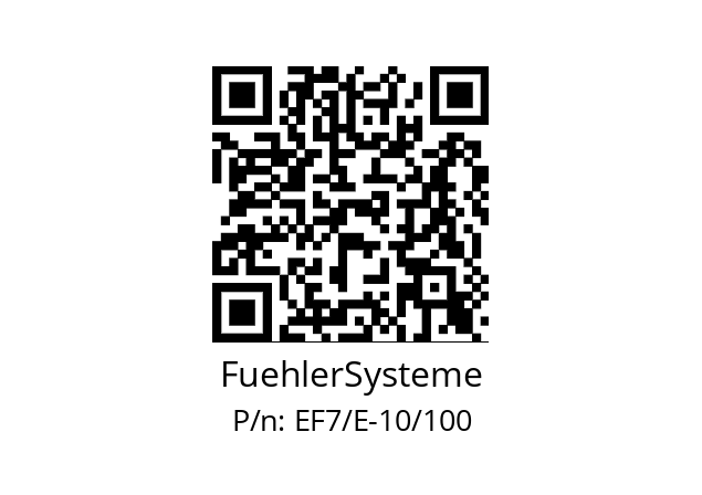   FuehlerSysteme EF7/E-10/100