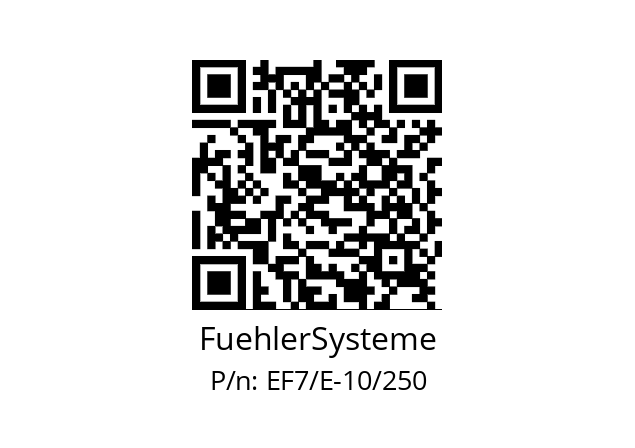   FuehlerSysteme EF7/E-10/250