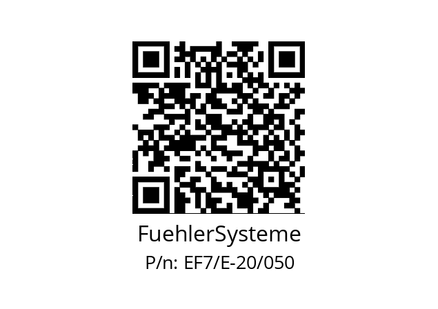   FuehlerSysteme EF7/E-20/050