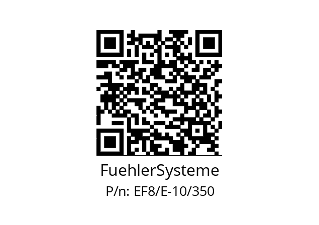   FuehlerSysteme EF8/E-10/350