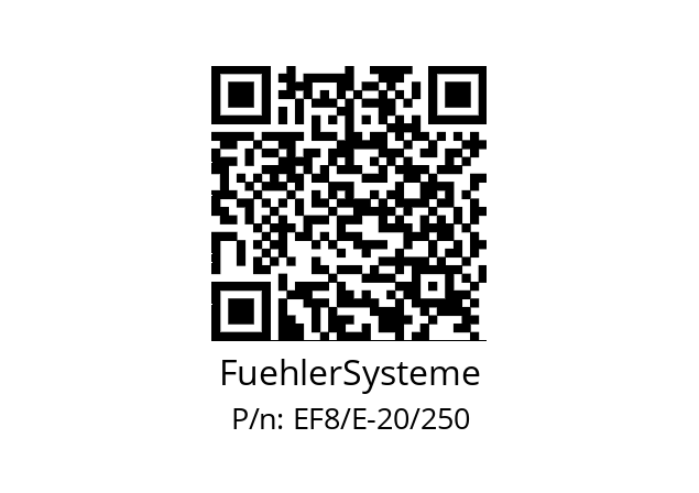   FuehlerSysteme EF8/E-20/250