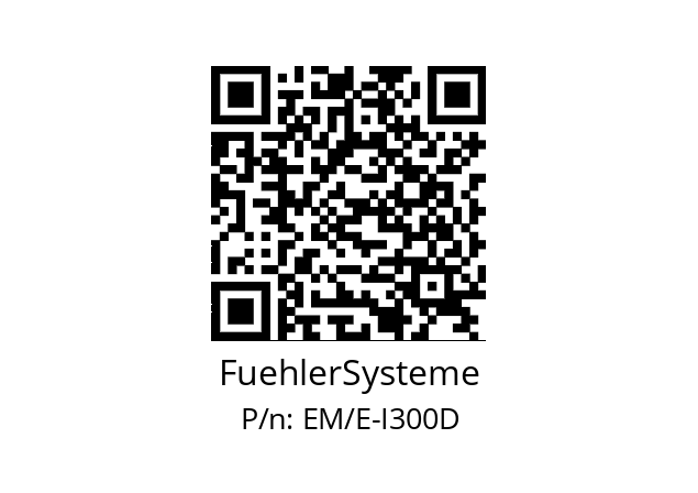   FuehlerSysteme EM/E-I300D