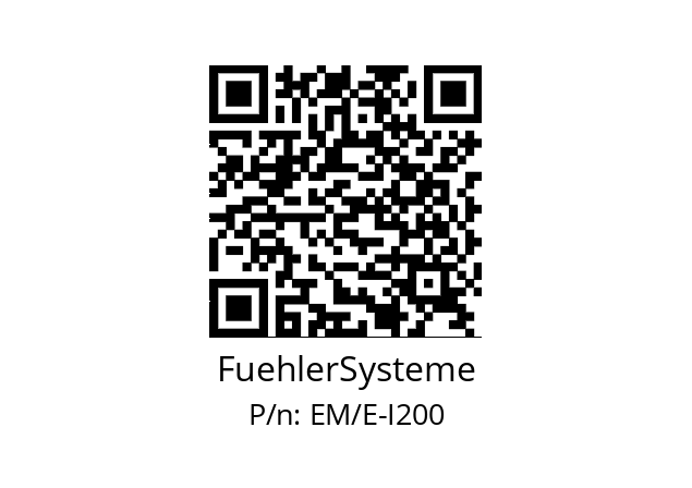   FuehlerSysteme EM/E-I200