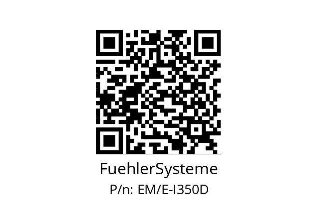   FuehlerSysteme EM/E-I350D