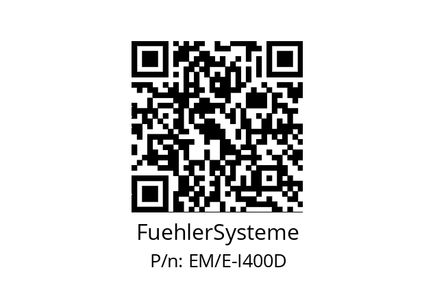   FuehlerSysteme EM/E-I400D