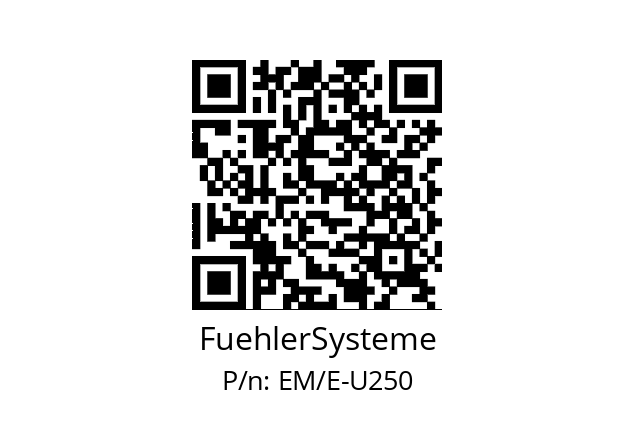   FuehlerSysteme EM/E-U250