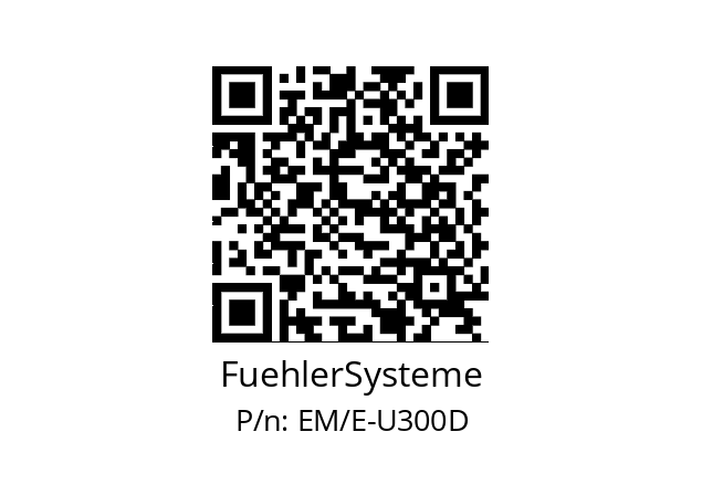   FuehlerSysteme EM/E-U300D