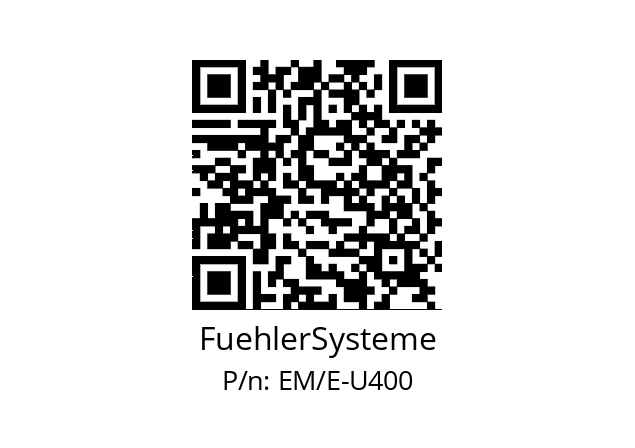   FuehlerSysteme EM/E-U400