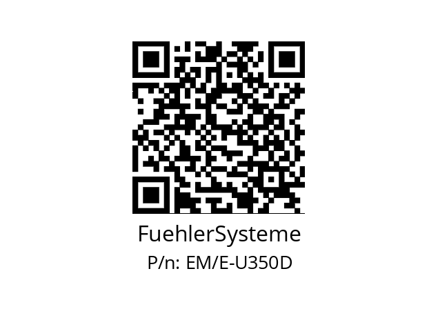   FuehlerSysteme EM/E-U350D