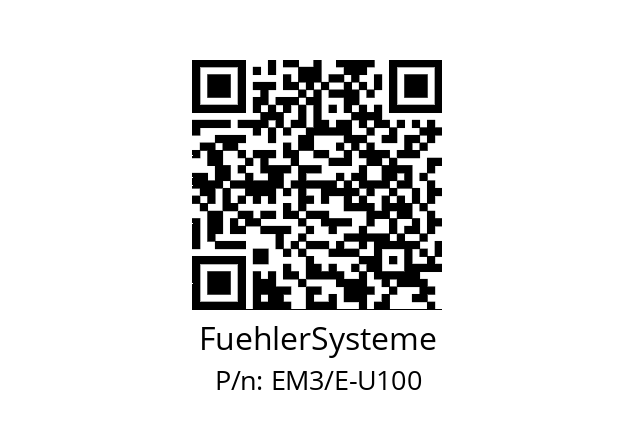   FuehlerSysteme EM3/E-U100