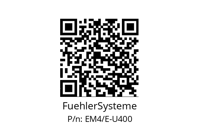   FuehlerSysteme EM4/E-U400