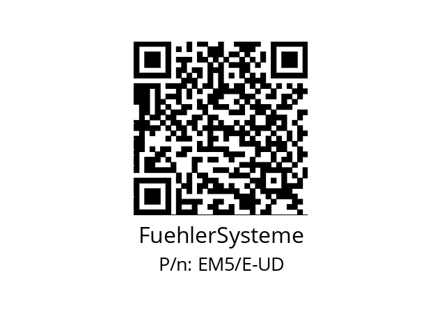   FuehlerSysteme EM5/E-UD