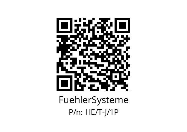   FuehlerSysteme HE/T-J/1P