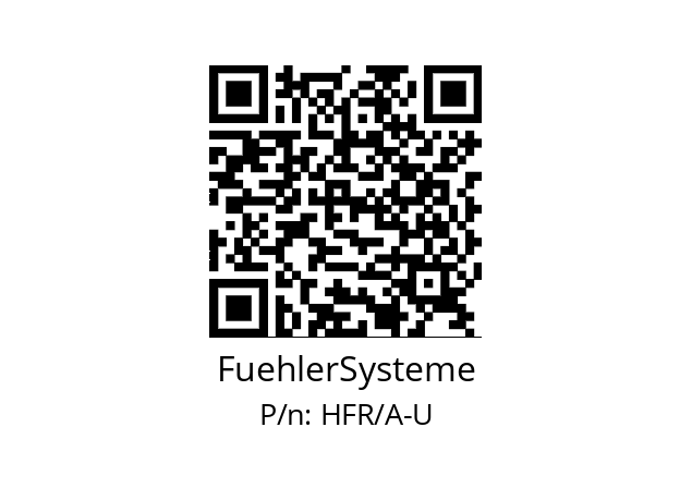   FuehlerSysteme HFR/A-U