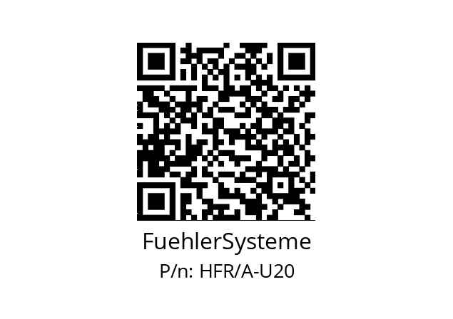   FuehlerSysteme HFR/A-U20