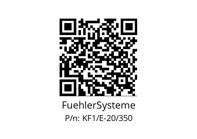   FuehlerSysteme KF1/E-20/350