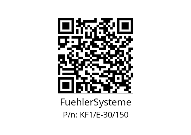   FuehlerSysteme KF1/E-30/150