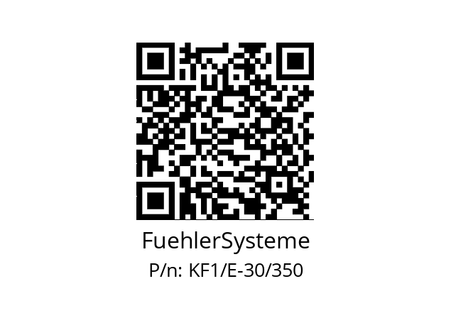   FuehlerSysteme KF1/E-30/350