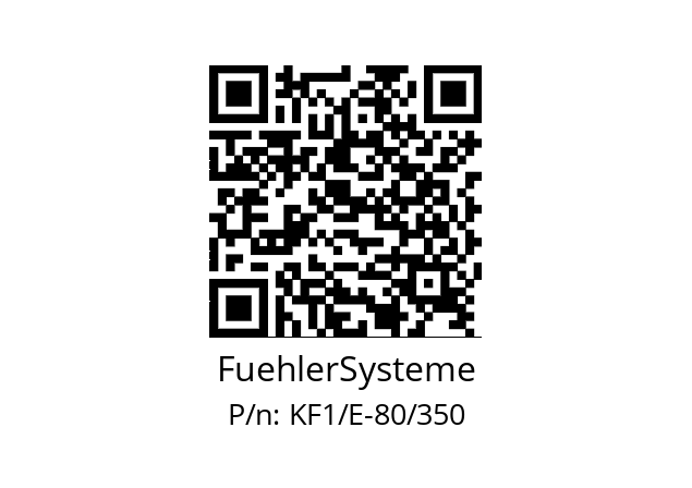   FuehlerSysteme KF1/E-80/350