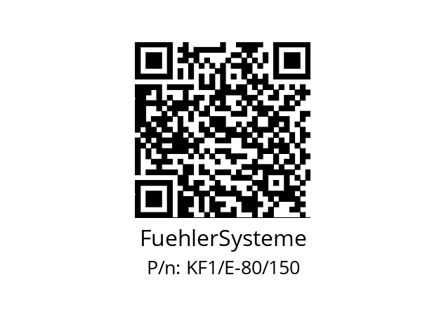   FuehlerSysteme KF1/E-80/150