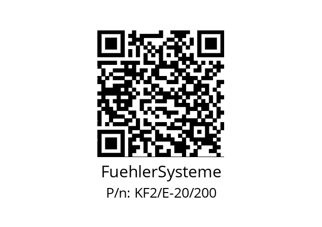   FuehlerSysteme KF2/E-20/200