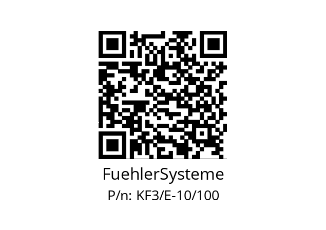   FuehlerSysteme KF3/E-10/100