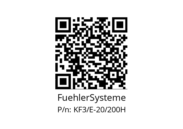   FuehlerSysteme KF3/E-20/200H