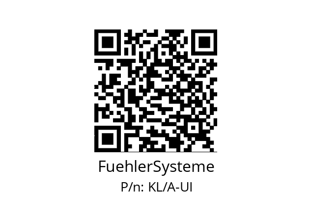   FuehlerSysteme KL/A-UI