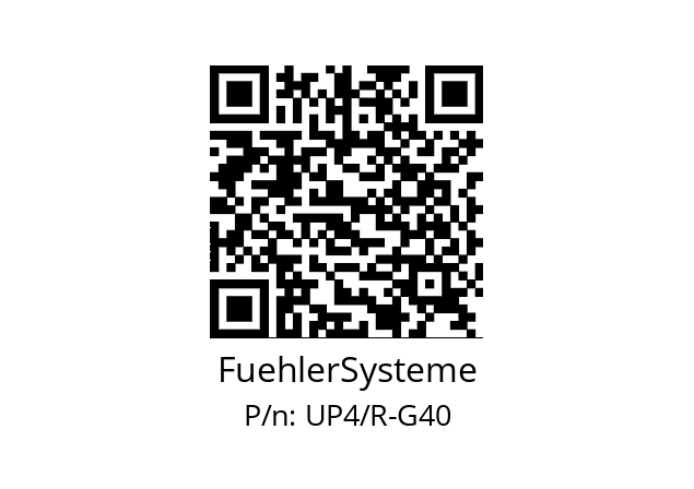   FuehlerSysteme UP4/R-G40