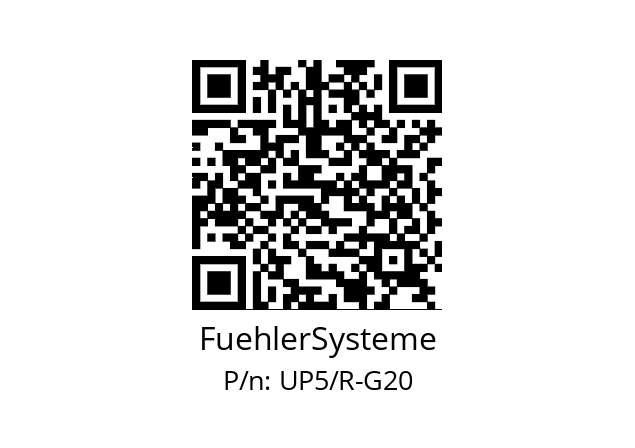   FuehlerSysteme UP5/R-G20