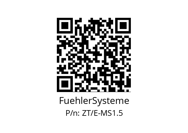   FuehlerSysteme ZT/E-MS1.5