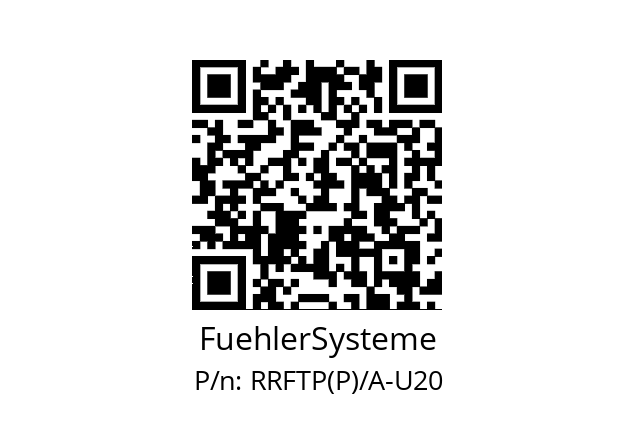   FuehlerSysteme RRFTP(P)/A-U20